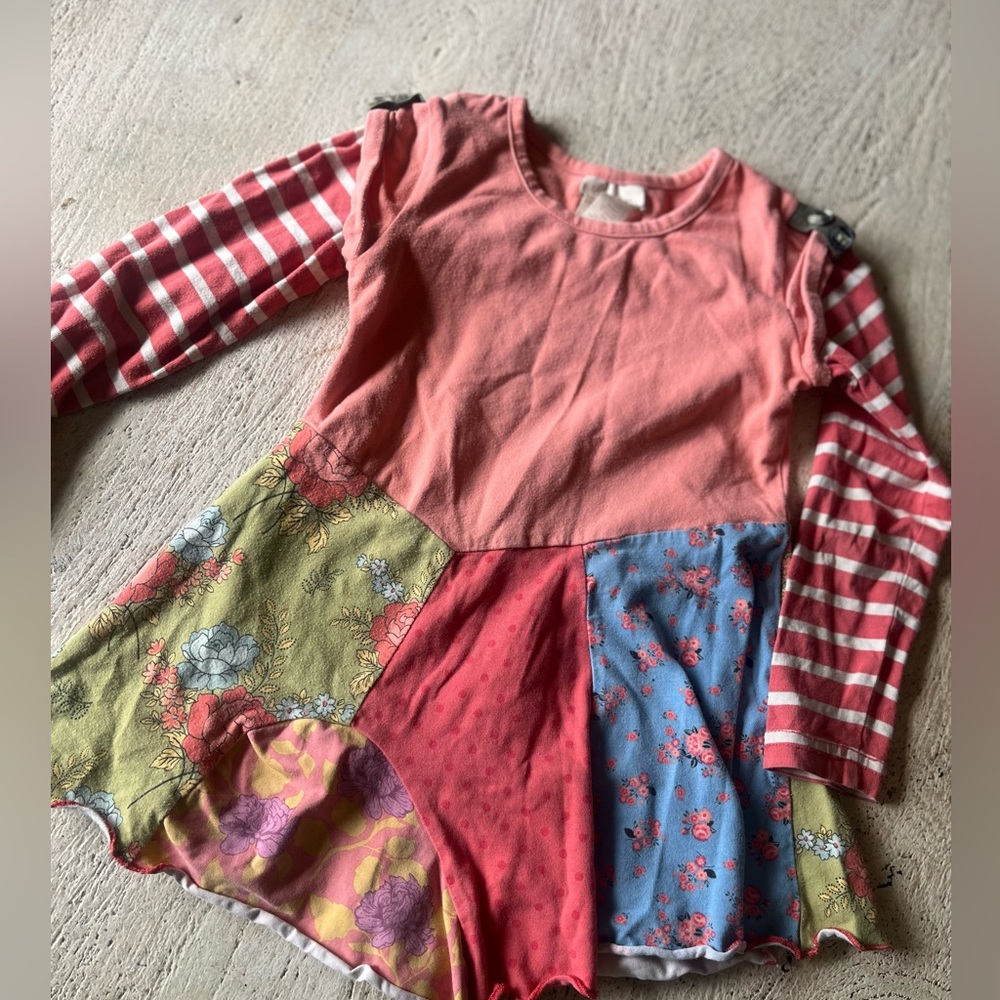 Matilda Jane Colorful Patchwork Long Sleeve top